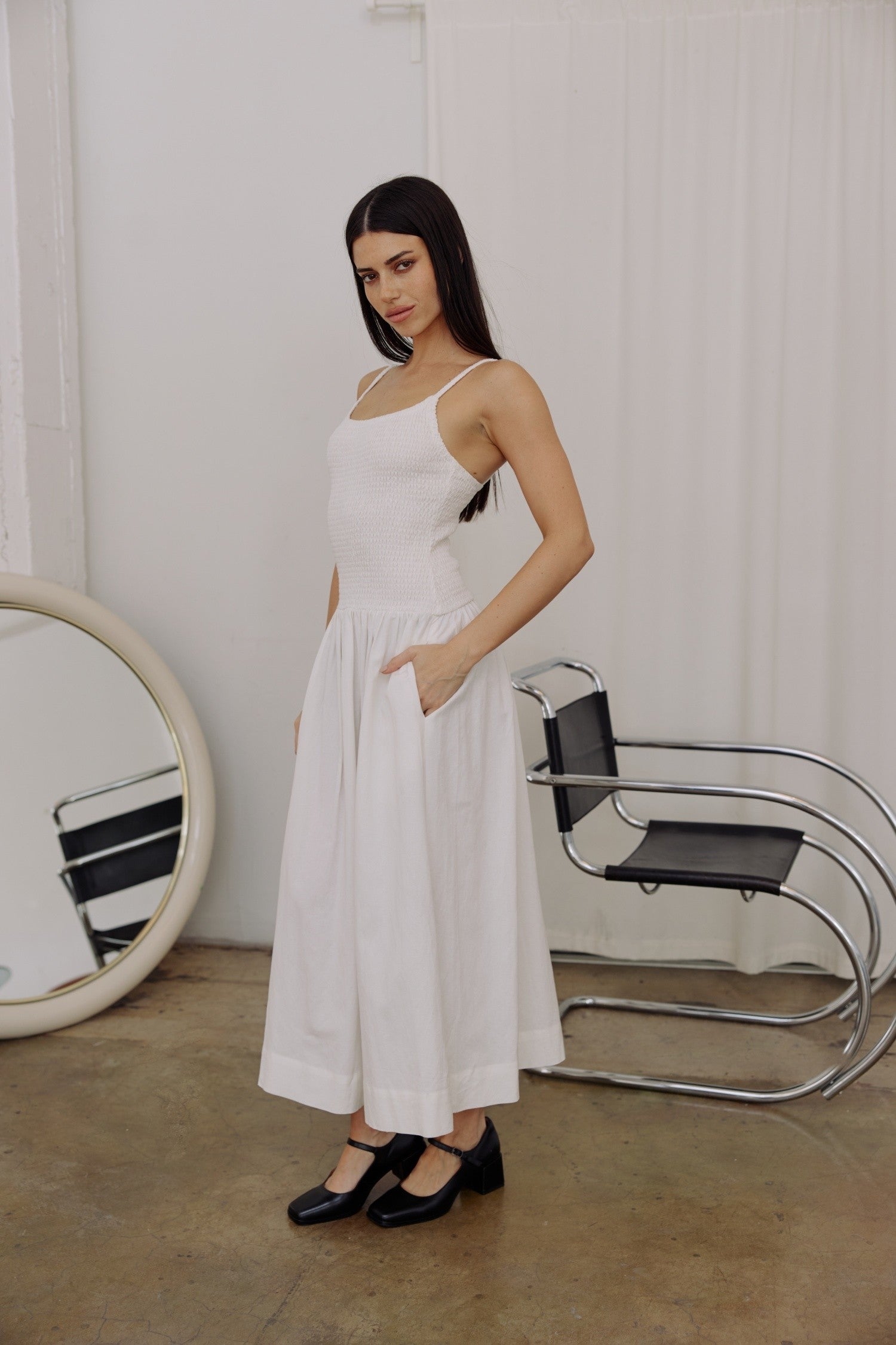 MARCELLA DRESS WHITE