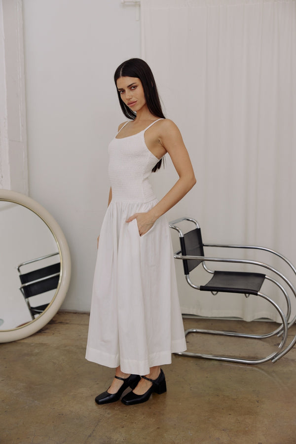 MARCELLA DRESS WHITE